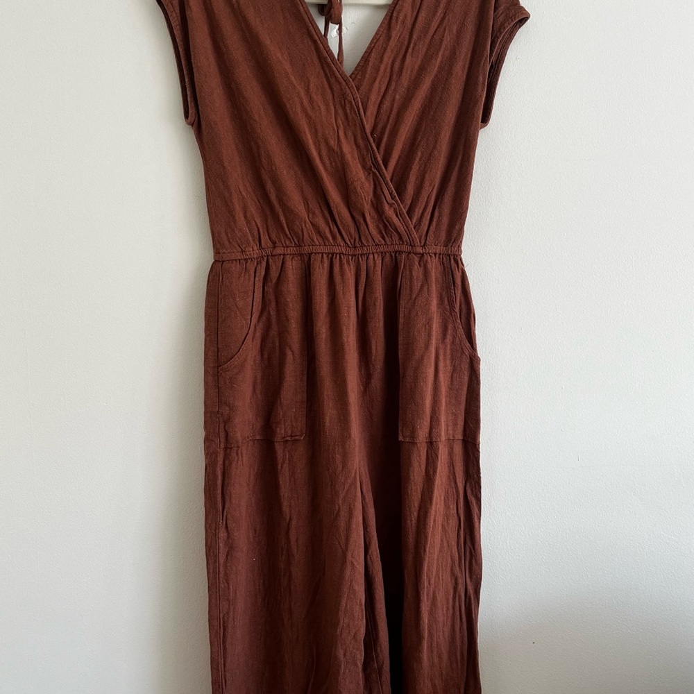 Brown Jumpsuit